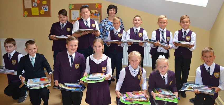 Podziękowania od Szkoły Podstawowej w Pakienie