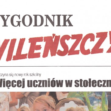 Artykuł w Tygodniku Wileńszczyzny