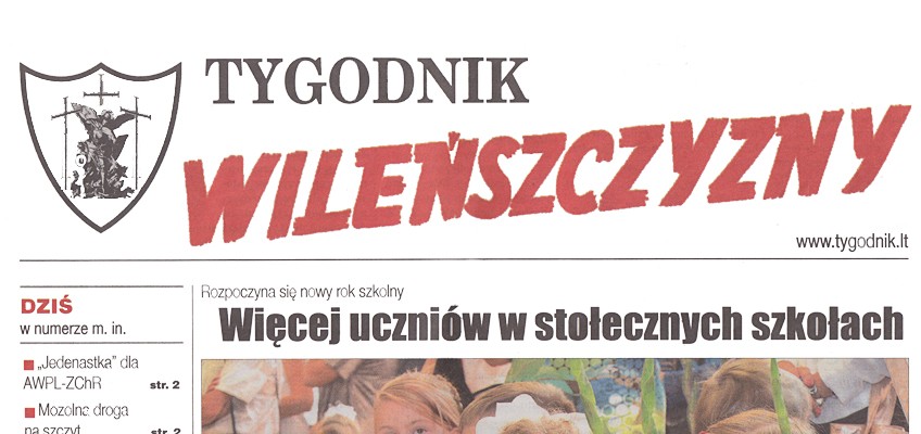 Artykuł w Tygodniku Wileńszczyzny