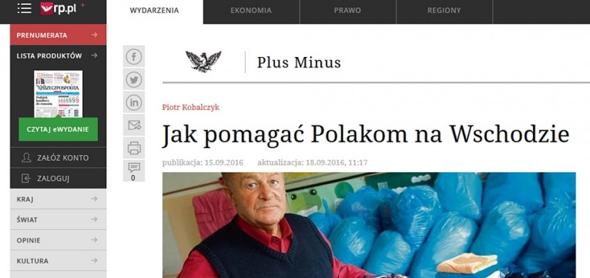 Piszą o nas | Rzeczpospolita